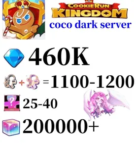 coco dark server|440K-460K Crystals | 1100～1200 Cookie Cutters | random 25-35 Epic Cookies+Eternal Sugar Cookie+210000 Rainbow Cube+10000K gold coins|Beast's Heritage Selection Chest is not used|Ancient Cookie Selection Chest|Beast's Heritage Selection Chest is not used|Ancient Cookie Selection Chest|Legendary Cookie Selection Chest | Plot progress 1-3] iOS/Android Cookie Run: Kingdom