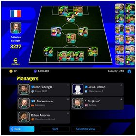 Collective Strength: 3227🔥Samuel Eto'o 105⚡Pepe 107⚡Andrea Plrlo 106⚡Luls Suarez 107⚡Glorglo Chlelllnl 106⚡Christlan Vlerl 106⚡Franco Baresi 105⚡Oliver Kahn 105⚡Linked With Only Konami id Buyer Mail Added🌟Android And ioS[FAST DELIVERY]