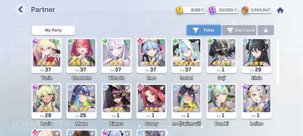 Global [Mid] Full T0 + Isabel 5⭐+ 10K Crystal