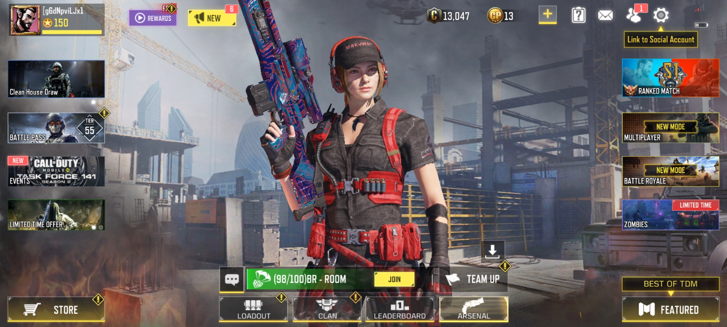 Codm account old battle pass 1005