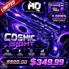 MURDER DUELS: COSMIC SIGHT | 0.0016% ULTRA RARE | LIMITED | FAST DELIVERY