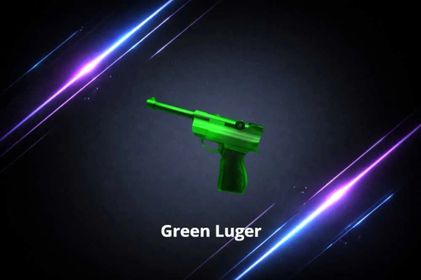 Green Luger - Murder Mystery 2 - MM2 - Cheap - Fast Delivery