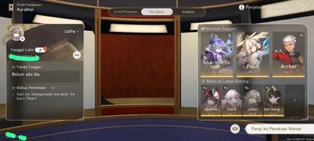 Starter TL 4 SilverWolf999 + Pearl + Archer E1 + Sparkle + DanhengPT [Asia Female MC]