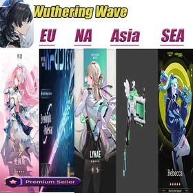 SEA|49A| Aemeath+Sign| Lynae+Weapon|Rebecca| 28K+Astrite|160+Lustrous|4+Radiant|Wuthering Wave