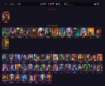 [STARTER]Galleus+Graazur+Leminisi+Alice+Rathalos+Skeletor+Ezio+Vallaryn the Equalizer+Wukong+Scyl+Visix+Xenomorph+Loki+44Epics