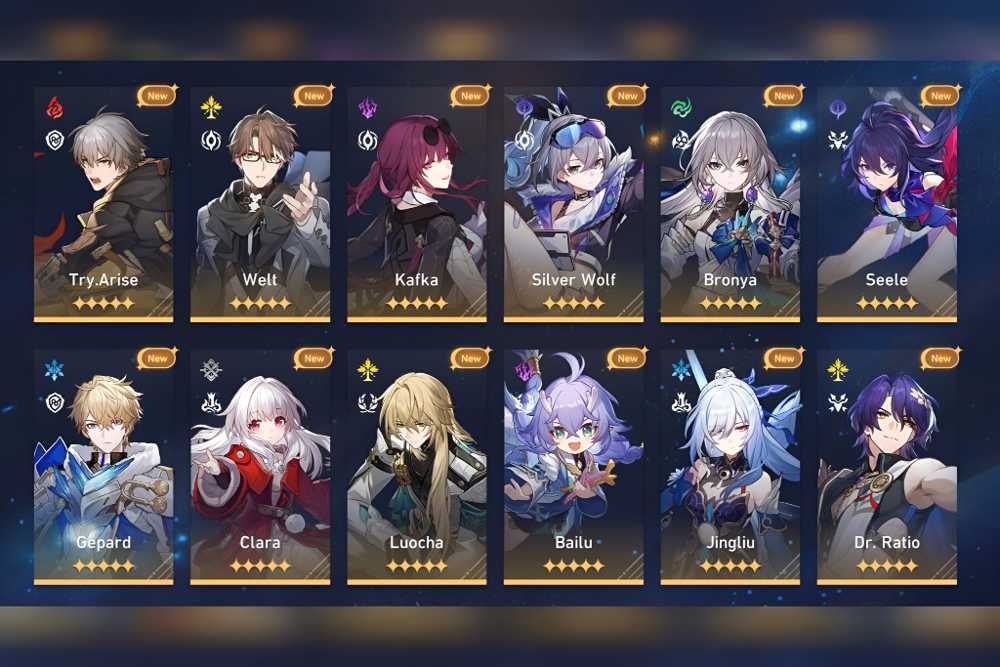 Compte Honkai Star Rail NA - Seele 5⭐, Bronya 5⭐, Janqing 5⭐ - Débutant - Android/PC