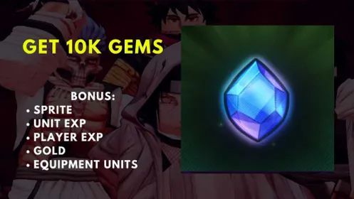 Piloting/Boosting 10k Gems