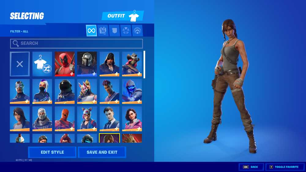 Fortnite account from season 3 chapter 1 to 16 all battlepasses Level