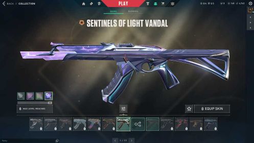 Latam America | 17+ Agents | Ranked Ready Level 47 | Sentinels Of Lights Vandal | Full Access