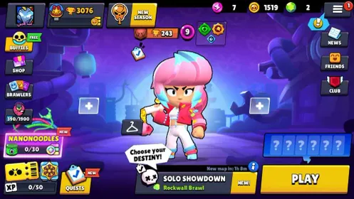 🔥 3K Trophies | 27 Brawlers | Rare Skins | Brawl Stars Account ] B67