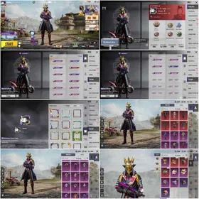 Lvl 70"Kar98/S18/SLR (KillMsg)6 Mythic Set"Mythic Helemt/Bag"Dune Daica"Era Bus"1 Material"Europe Crown