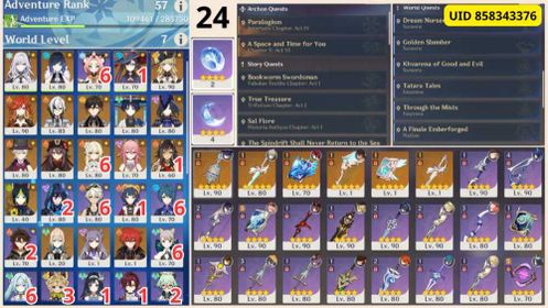 179190[Asia]AR57:Female +Skirk+Mavuika+Arlecchino+Navia+Clorinde+Hu Tao+Zhong li+Yelan+Yae Miko+Wanderer R1
