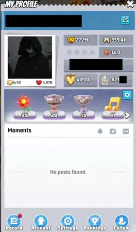 LWS83 – Server 23XX VIP 10 Whale Account | 7.5M T1, 30M Power, HQ24, 30-Day Server
