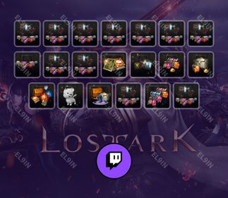 ❤️ Twitch Drops 🧙‍♂️ Arkesian Arsenal Drop 👑 Lost Ark [Total 20 Items]