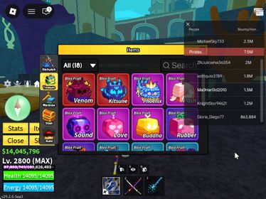 ID 564:Level 2800+God+CDK+SG Kitsune Venom Inven|Unverified Account|Auto Delivery|Blox Fruits