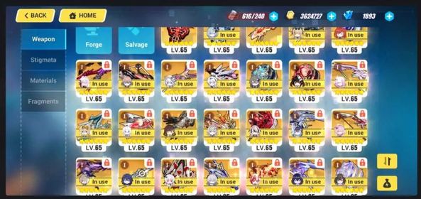 HKI34 – Honkai Impact 3rd Endgame Account | 88 All, Part 2 Valkyries 4/4 & Anniversary Rewards