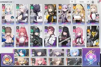 Asia | Heidemarie ME6 | 25 SSR Combatant(Inc Dupe) and 5 Partner | 1 Omega and 20 Standar Pull