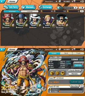 LVL 8  - SOLO FRESH - 3 EX META 2 MAX🔥ROGER MAX🔥KUZAN MAX🔥ROB LUCCI🔥 RAYLEIGH MAX 🔥GOOD MEDAL🔥MANY MEDAL MATERIAL - BR36