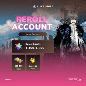 ☆ Japan | 1400-1800 Saint Quartz | 100-170 Summon Tickets | 140-150 Apples | Oberon | SSR Selector Available | Orleans Cleared
