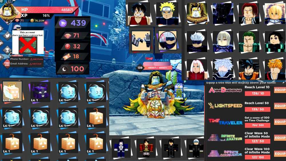 ONE DAY 2.2Super SALE✨ADS06✨Anime Dimensions Simulator lvl.139