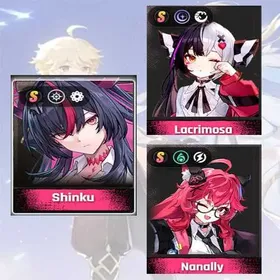 Asia lv 3-6| Shinku + Lacrimosa + Nanally | The selector has not been used， Fresh account，tutorial only，Fast delivery