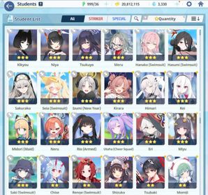 Global Lv5⭐️Starter 19SSR 5 Limit Kei + Hanako (Swimsuit) + Hasumi (Swimsuit) + Seia ( Swimsuit) + Rio (Armed) #G262
