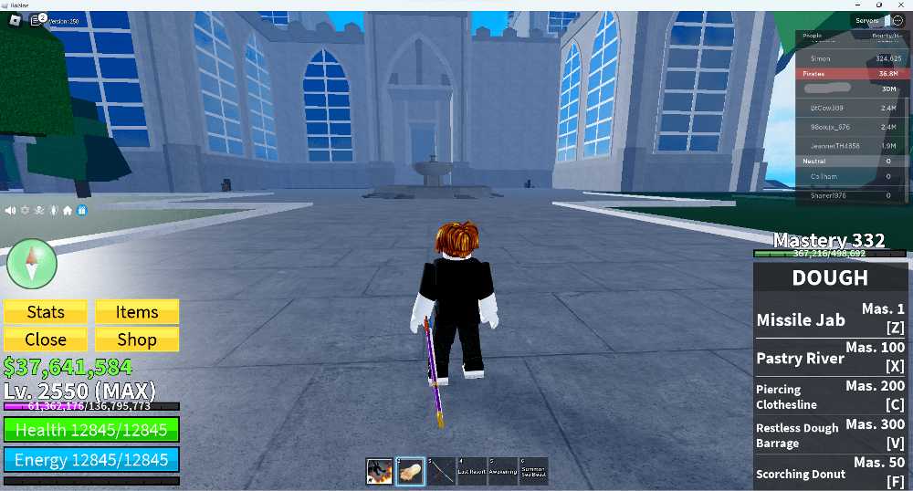 Contas Maravilhosas De Blox Fruit Level Max - Roblox