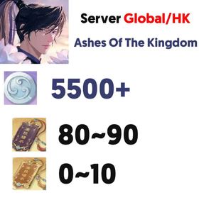 【Global | HongKong | Ashes of the kingdom】5500 Gems + 80~90 Normal Tickets + 0~10 Golden Tickets | Story Chapter 4+ | Reroll Account | Starter Account