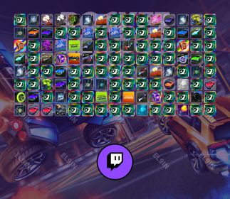 ✅ Twitch Drops 🌐 CRL League Play ❤️ Rocket League [Total 120 Items]