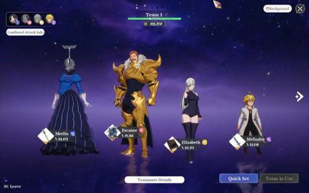 UNLINKED | SERVER NA EAST | LEVEL-48 | MERLIN P10| ELIZABETH P10 + SIGN P6 | MELIODAS P2 | ESCANOR P3 | BAN | DIANE P2 | KING P3 | GUILA P2 | JERICHO P1 | 2 SELECTOR UNUSED