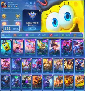 HERO 111 SKIN 175 | EMBLEM GOOD|CYPLOPS SPOBENGEBOB| EPIC HERLEY| EPIC ROGER | EPIC FREYA| HERO GOOD| SKIN GOOD| INSTANT DELIVERY