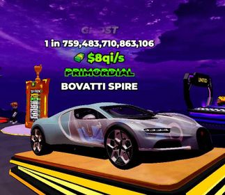 Dream Car Collection -- Ghost Bovatti Spire 1.6qi/s in Rebirth 14 Primordial Car -- Fast Delivery 🌙 Ysn