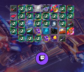 ⚡️ Twitch Drops 🌌 RLCS LCQ ✅ Rocket League [Total 38 Items]
