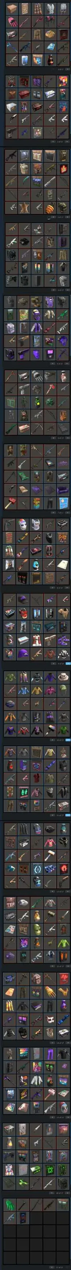 ( 268 ) 👾 RUST | 407 Twitch Skins [18-50 Rounds] | 0 hours | 2 years 🟣