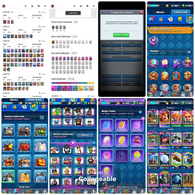 Rarest Emotes(Santa Ice Spirit, Goblin Kissing Trophy,Fish Slap,Ram Grass)-Level 1683-Many Passes-Code277