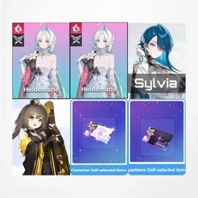 Asia |Heidemarie+Heidemarie+Sylvia+Veronica|Character-Self-selected items+Partners-Self-selected items|The novice pool is not used