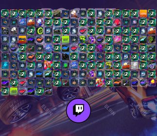 💜 Twitch Drops 🌐 RL World Championship 👑 Rocket League [Total 168 Items]