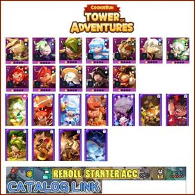 【Global  Server】Customize the cookie combination you like，CookieRun: Tower of Adventures/Click the link to view the instructions, Go to the website and choose your preferred combination