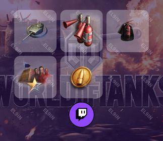 🌐 Twitch Drops 🌐 First Deployment #3 🧨 World of Tanks [Total 5 Items]