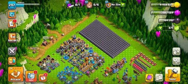TH18 FULL MAX | [ 6 HEROS MAX-110-110-95-85-55-25] | WALLS DEFENCE PETS FULL MAX | ALL GUARDIANS MAX | 8 EPIC EQUIPMENT  26 LEVEL | NC FREE | FULL ACCESS