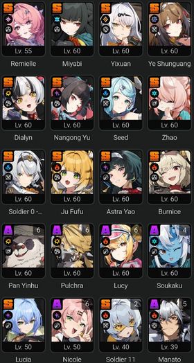 Asia Ik58 | MC Wise + 13 Limited 2 Sign | Full Void Hunter: Miyabi+ye shunguang+Yixuan+Remmiele | 1 AOD | Story Season 2+Farmable Polychrome | etc