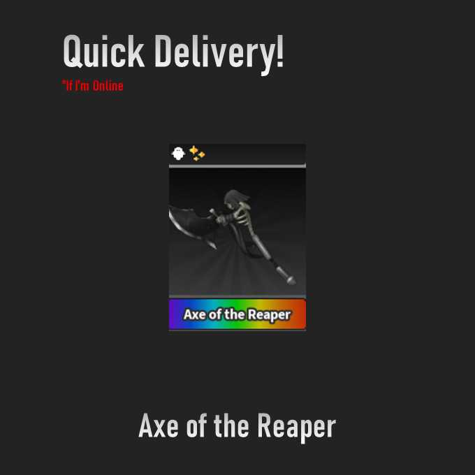 STK / Survival The Killer - Axe of the Reaper