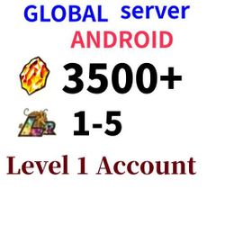 GLOBAL[Android][INSTANT]3500+ Dragon Stones+1-5 LR DRAGON BALL Z DOKKAN BATTLE Beginner Account Level 1 Account|Dragon Ball Z Dokkan Battle