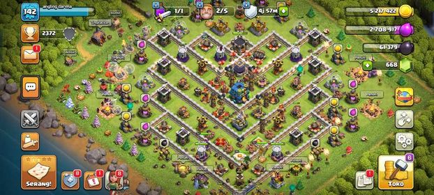 TOWN HALL 12 XP 142 BK 53 AQ 55 GW 23 | GEMS 668  | CHANGE NAME ONLINE| DEFENSE GOOD| BASE GOOD| WALL GOOD| ENGINE GOOD| TROOPS GOOD| INSTAN DELIVERY