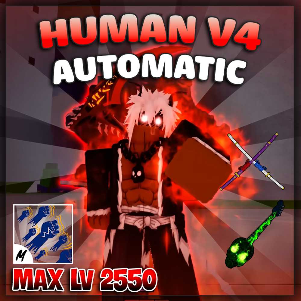 [ Blox Fruit ] GOD + CDK + SOUL GUITAR + V4 - FULL GEAR HUMAN | High ...