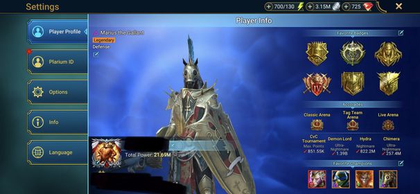 [4 Mythical Champions][21.69M] Lady Mikage(6*),Galathir(5*),Karnage,Embrys + 188 LEGENDARY (Marius(5*),Leonardo(5*)+Donnie+Raph+Mich(5*),Hilvi(5*)+Tormin,Titus,Graazur,Krisk,Cardi,Warlord,Yncensa,Lamasu,Gnut...) + 1k UNM + 1k NM HYDRA + 25 SD/25 SHOGUN