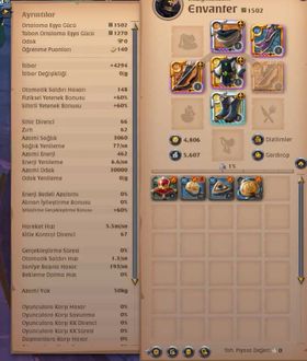 ALBION ONLINE EU | 46.6M FAME | 4,806 GOLD | SWORD 100 | BOW 100 | 3x CLOTH 100 MASTER | 1502 IP | READY TO COMBAT