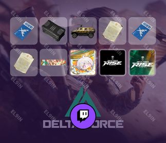 💜 Twitch Drops 💜 2nd Anniversary Event 🧙‍♂️ Delta Force [Total 10 Items]