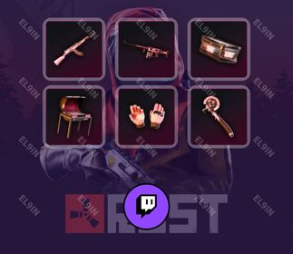 ⚡️ Twitch Drops ❤️ Rust Rivals General Drops 🧙‍♂️ Rust [Total 6 Items]