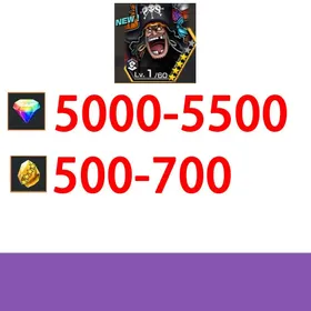 Global|IOS/Only|5000-5500RD|500-700GF|The Four Emperors Marshall D. Teach+Random 4-Star Characters|100% Safe Account|